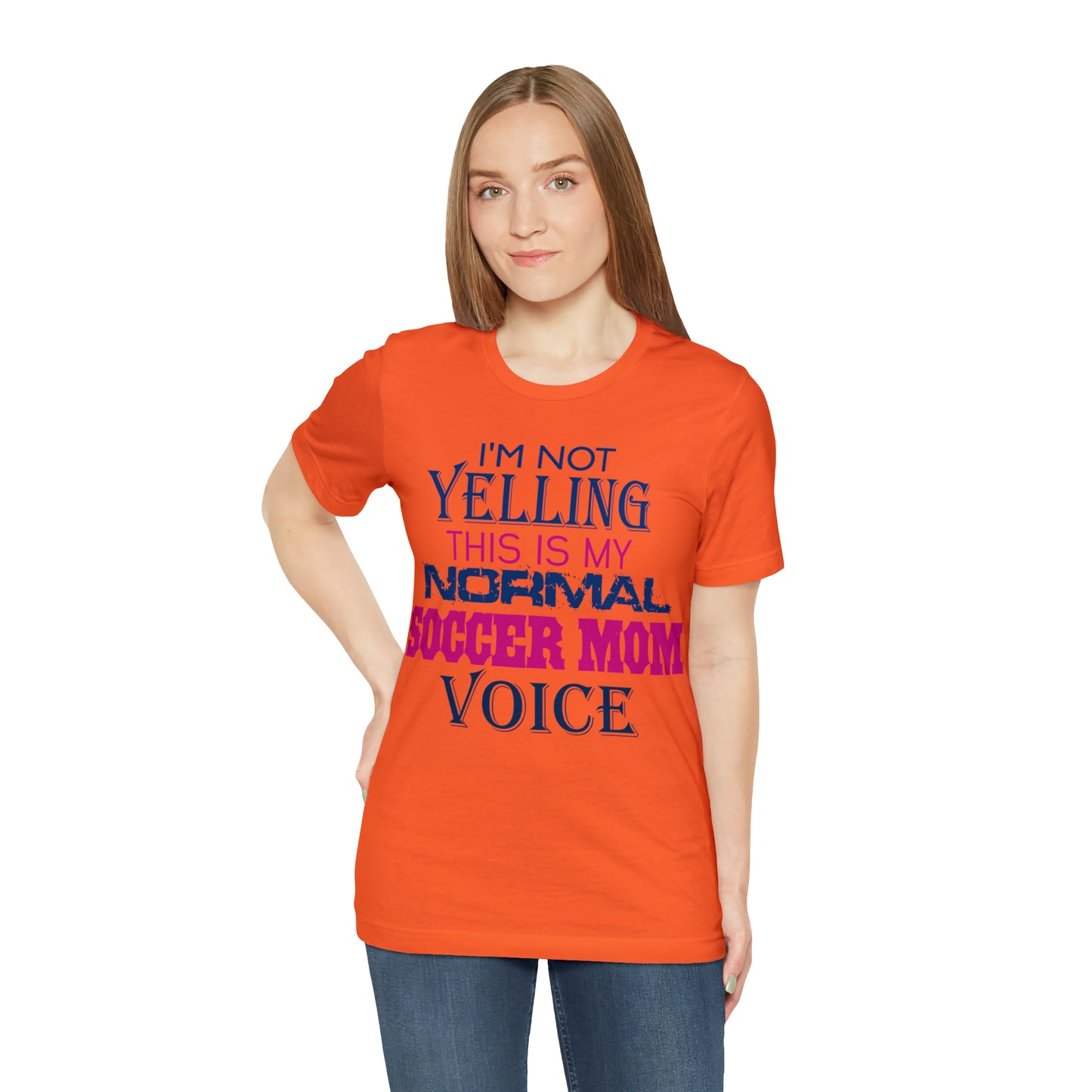 I'm not yelling I'm a normal soccer mom T-Shirt