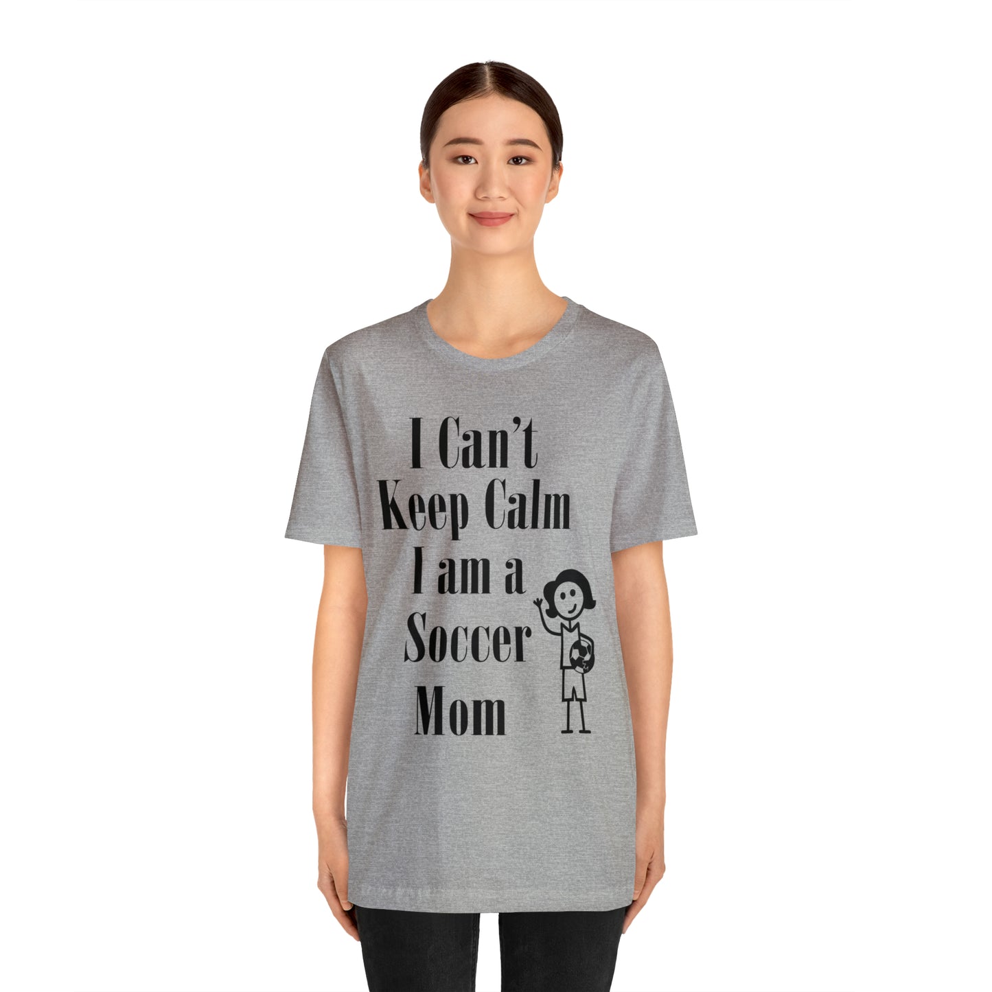 I can't keep calm I'm a soccer mom T-Shirt