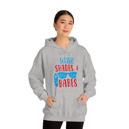 Wave Shades and Babes Hoodie