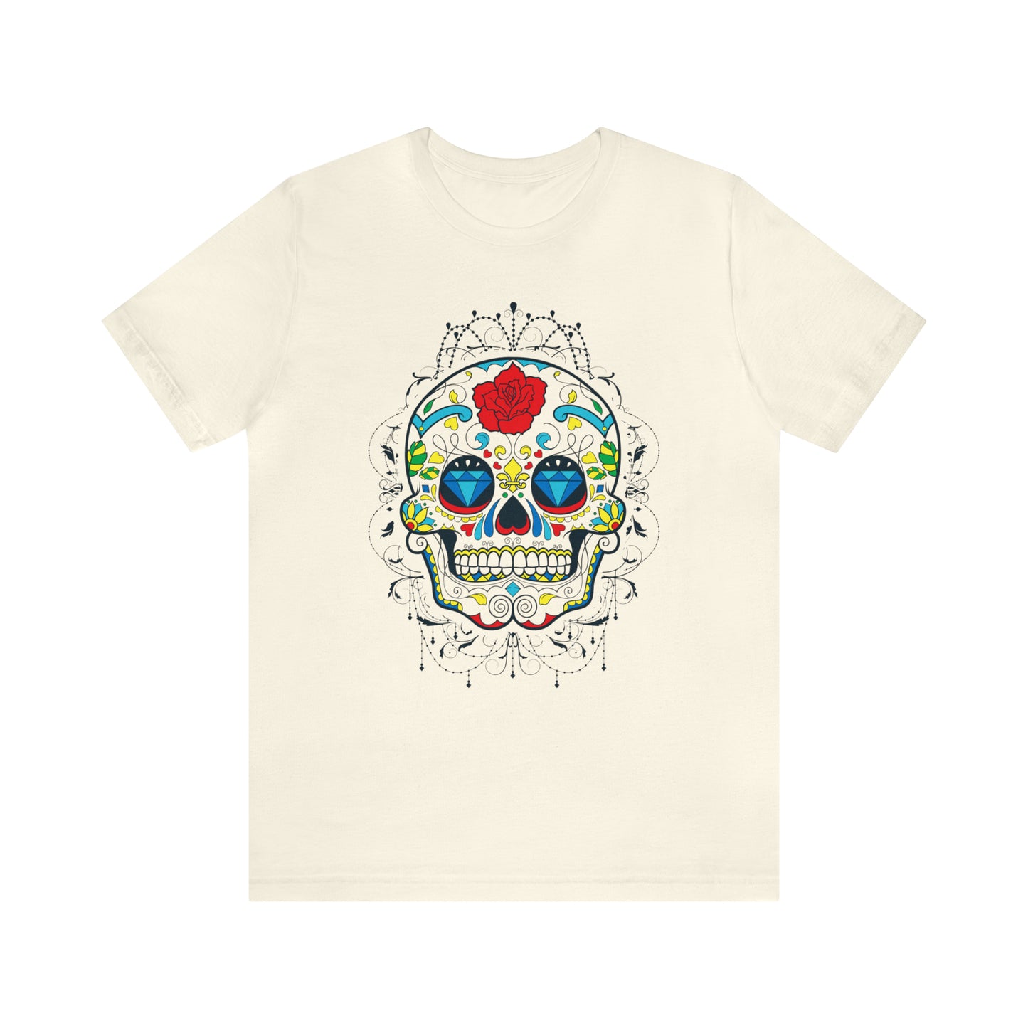 Day of the Dead Diamond Eyes T-Shirt