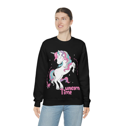 Unicorn time Crewneck Sweatshirt