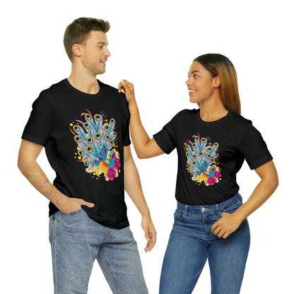 Colorful Peacock T-Shirt