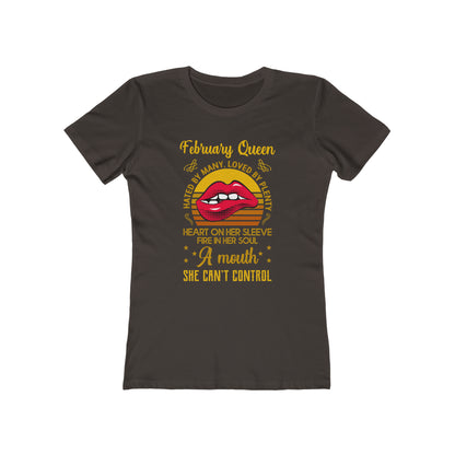 February queen Woman Tee shirt