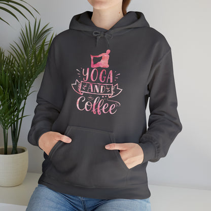 Yoga And Coffee Hoodie