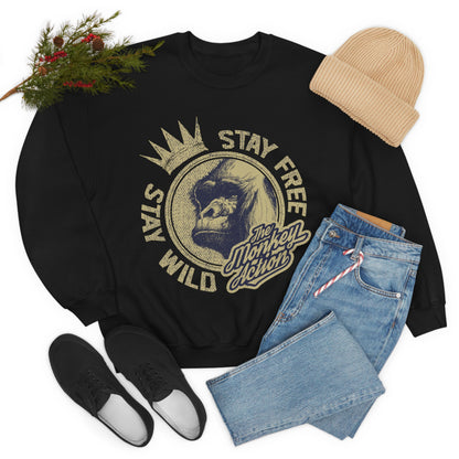 Stay free stay wild Crewneck Sweatshirt