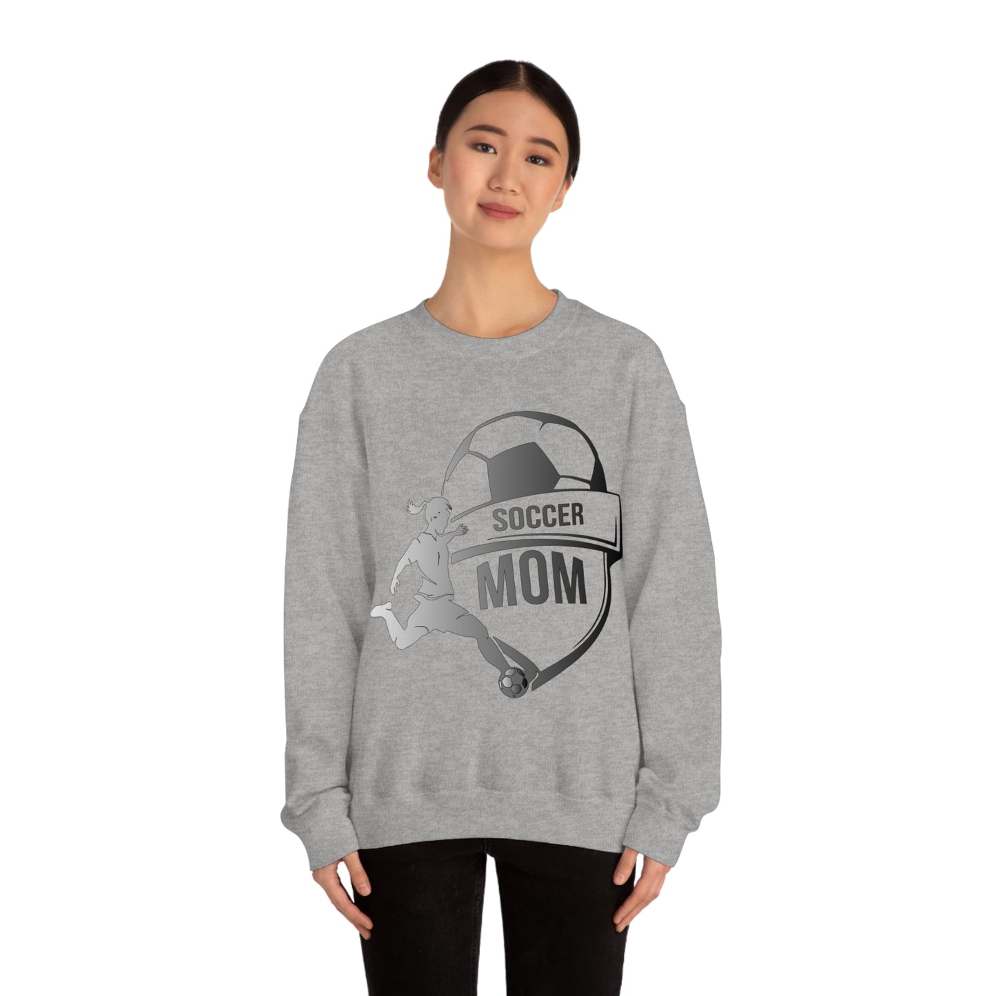 Mom soccer Crewneck Sweatshirt