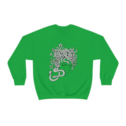 Snake Face Crewneck Sweatshirt