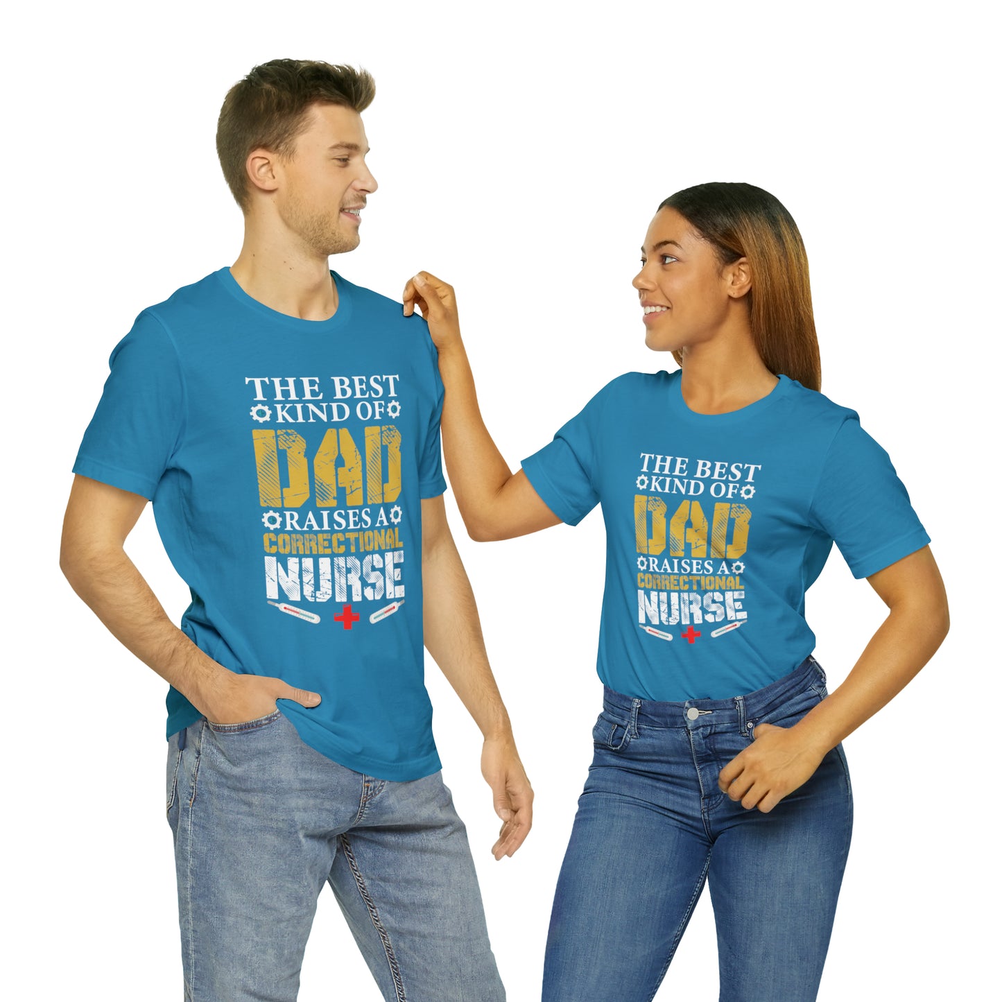 The best kind of dad raises a nurse T-Shirt