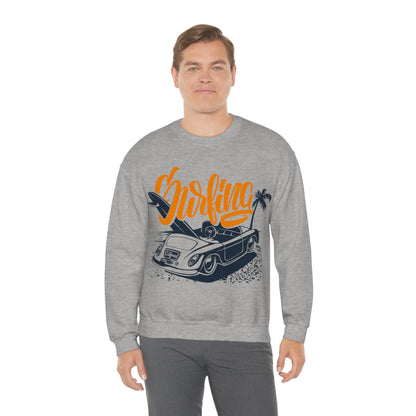 Surfing Cruiser Crewneck Sweatshirt