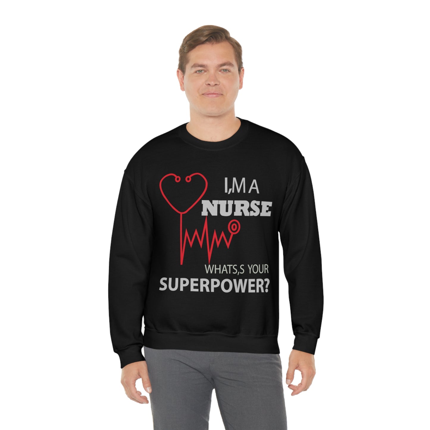 Nurse superpower Crewneck Sweatshirt