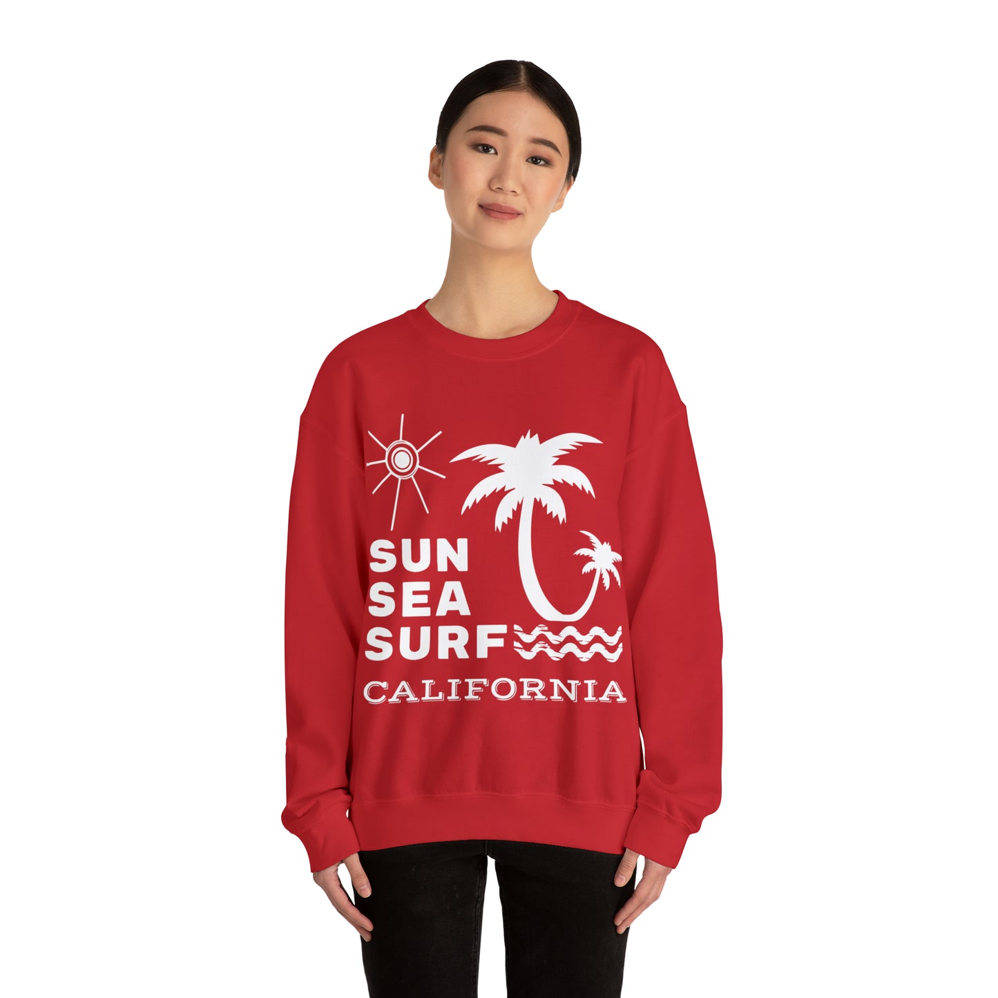 Sun_SEa_Surf Crewneck Sweatshirt