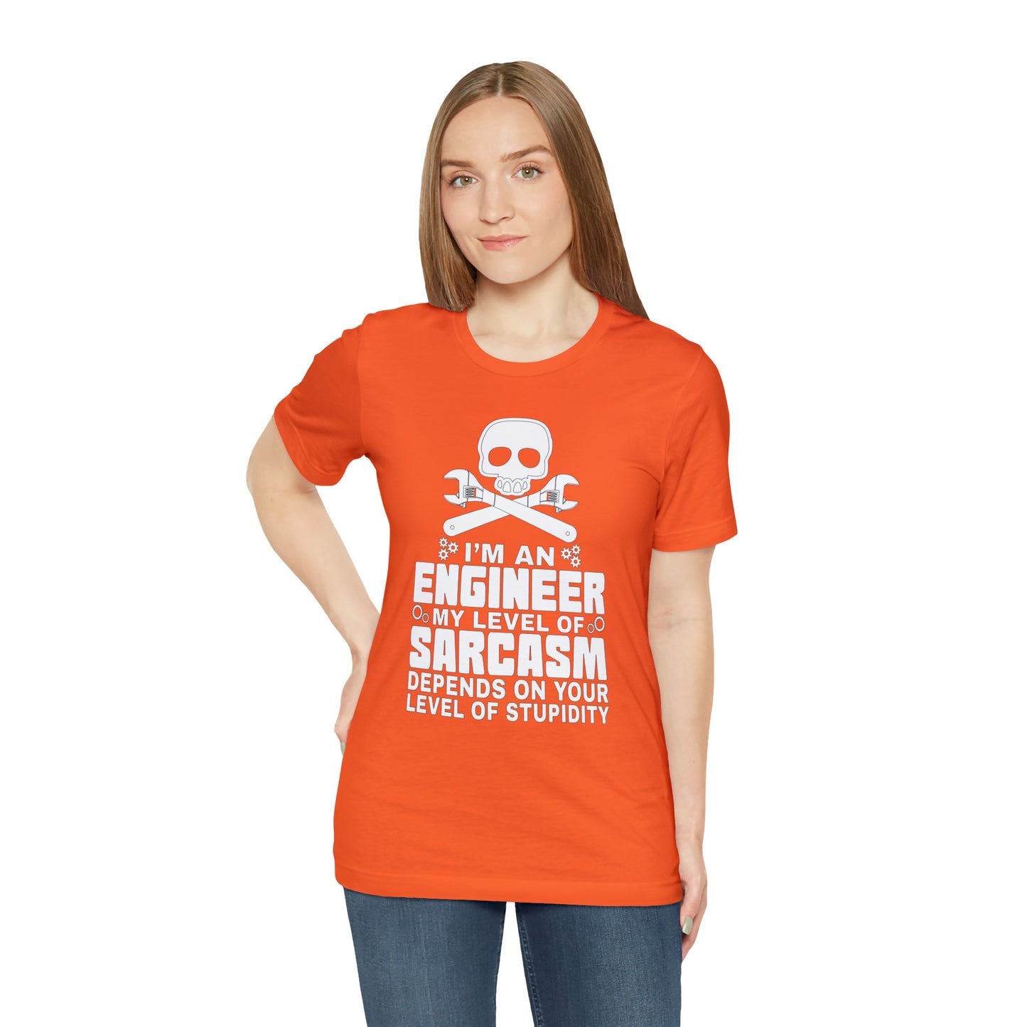 My level of sarcasm depends on you T-Shirt