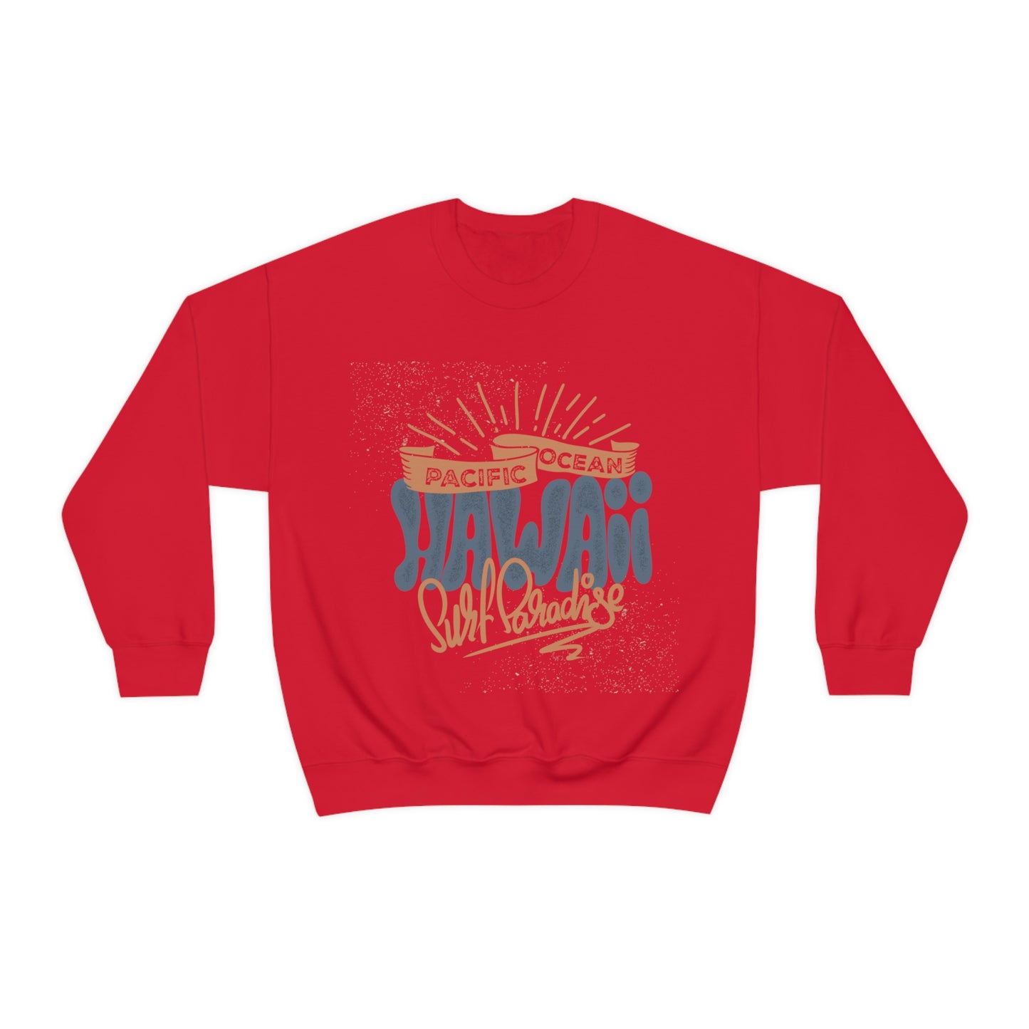 Hawaii Surf Paradise Crewneck Sweatshirt