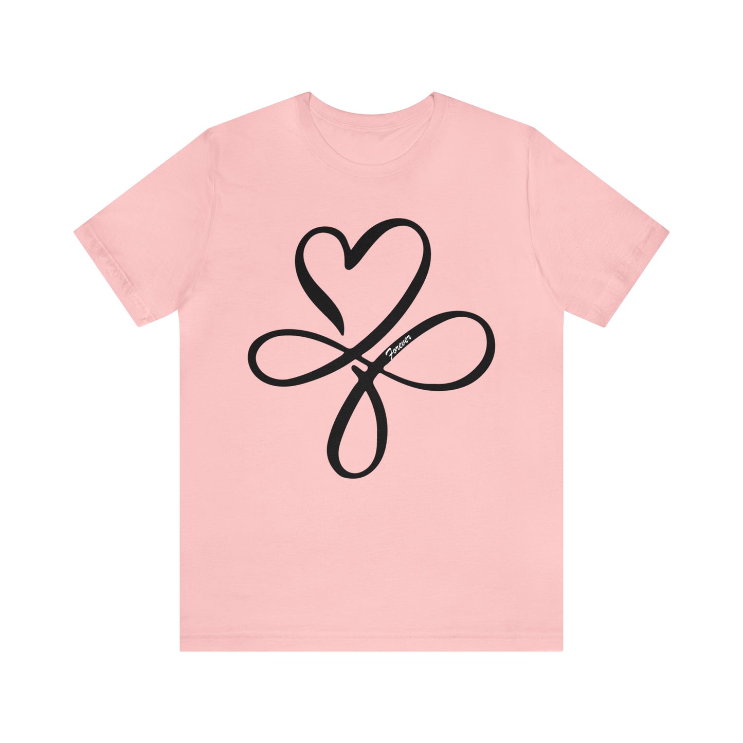 Heart symbol Love Infinity symbol Forever T-Shirt