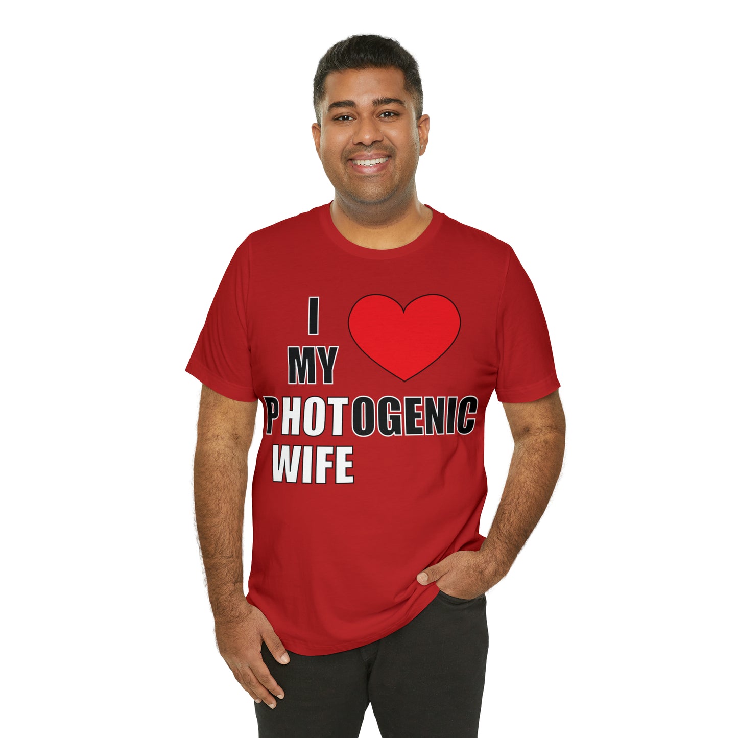 I love my pHOTogenic wife T-Shirt