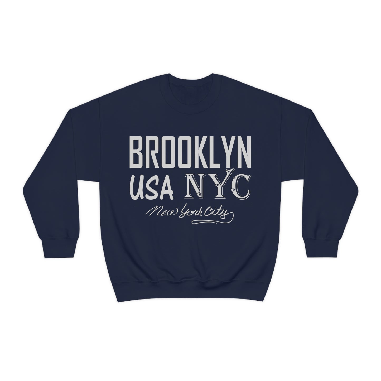 Brooklyn NY USA Crewneck Sweatshirt