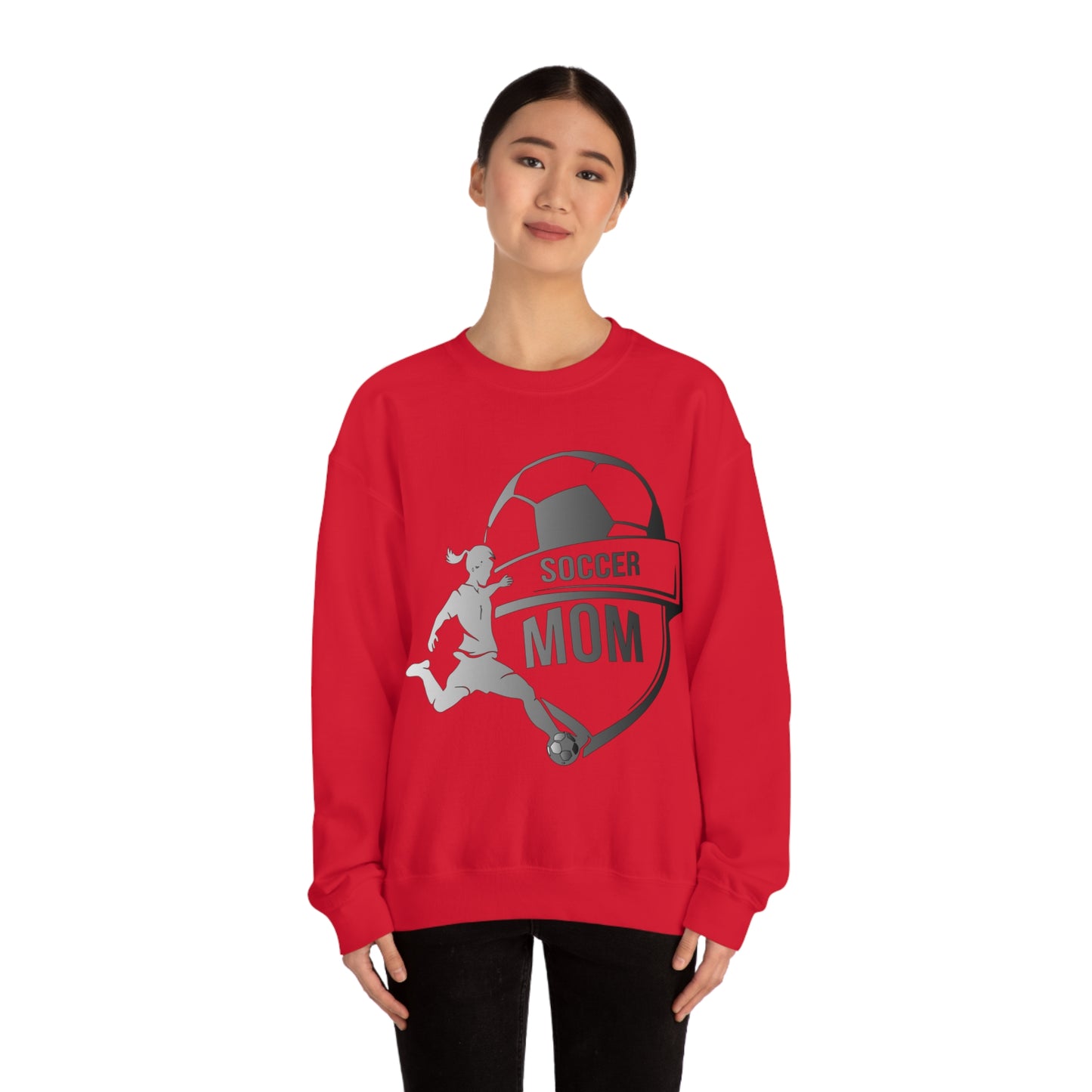 Mom soccer Crewneck Sweatshirt