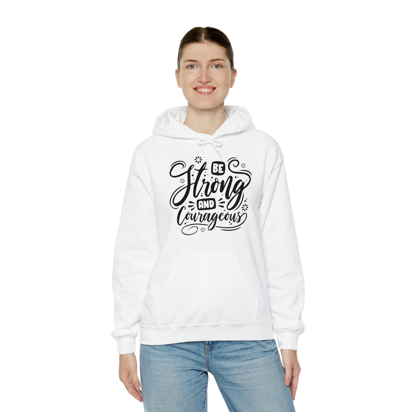 Be strong and Courageous Hoodie