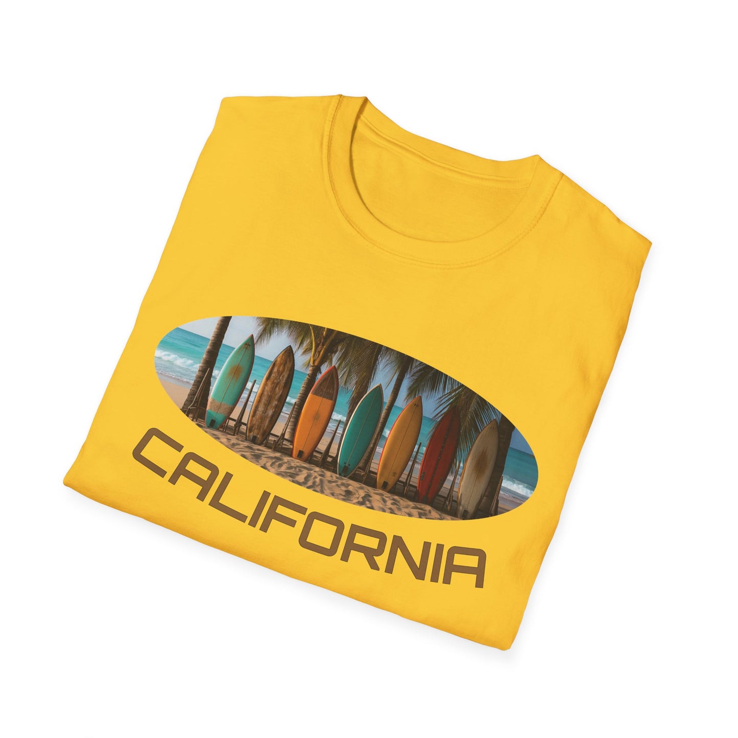 California beautiful surfer beach T-Shirt