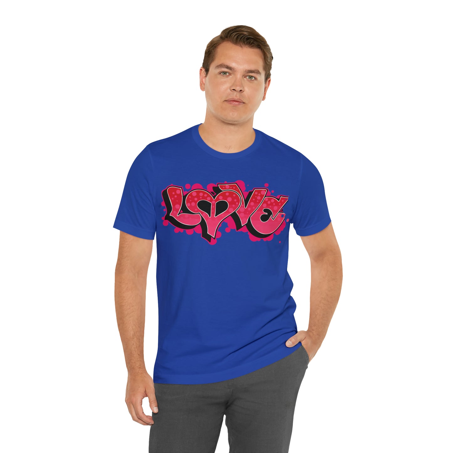 Peace and Love graffiti T-Shirt