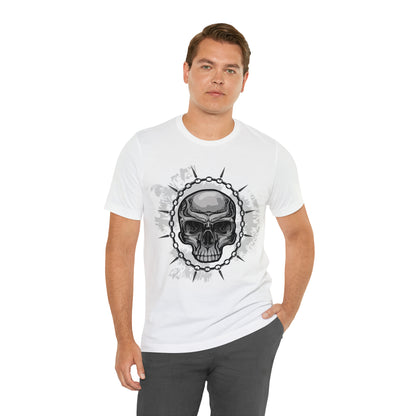 Skull Chain Splatter T-Shirt