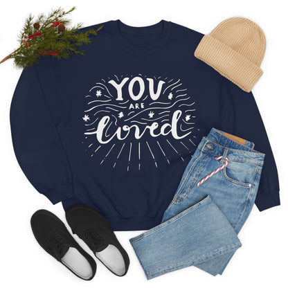 You-are loved Crewneck Sweatshirt