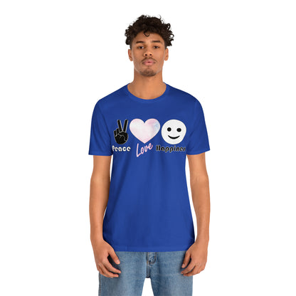 Peace-Love-Happiness T-Shirt