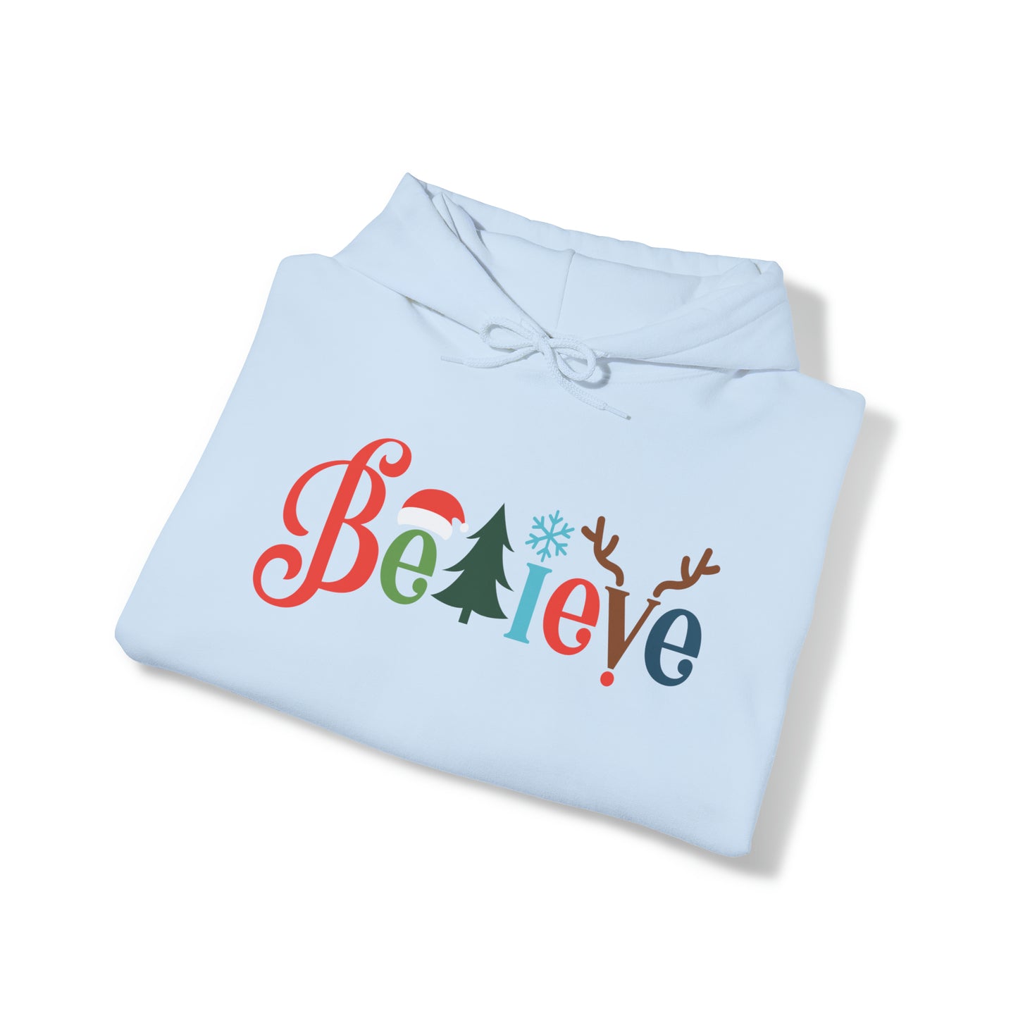 Believe tree Christmas Hoodie