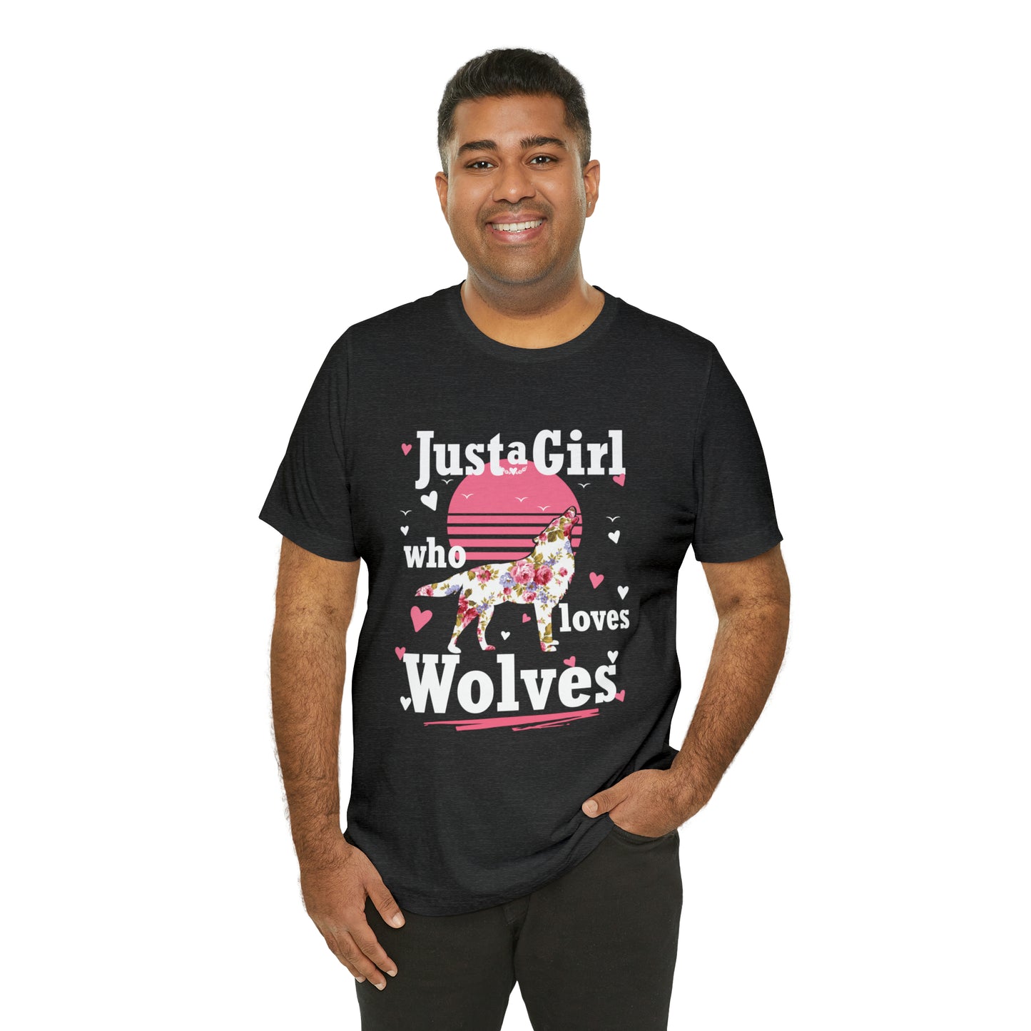 Just A Girl Who Loves Wolves T-Shirt