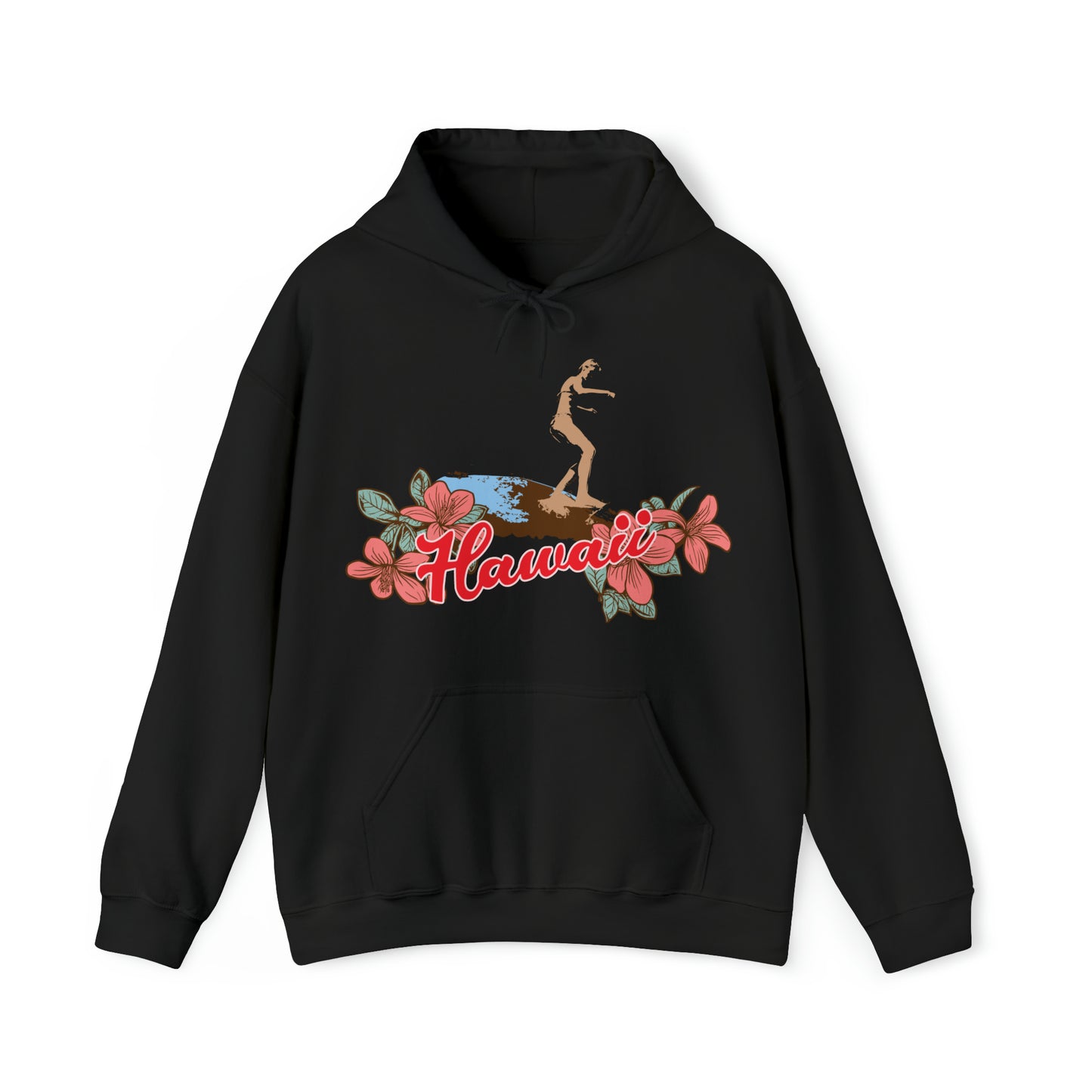 Hawaii Floral Surf Hoodie