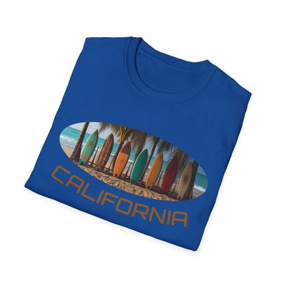 California beautiful surfer beach T-Shirt