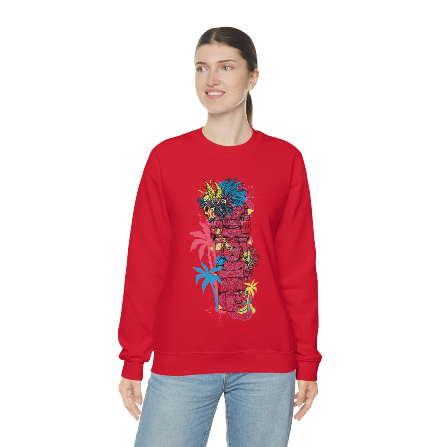 Hawaiian Buddha Crewneck Sweatshirt