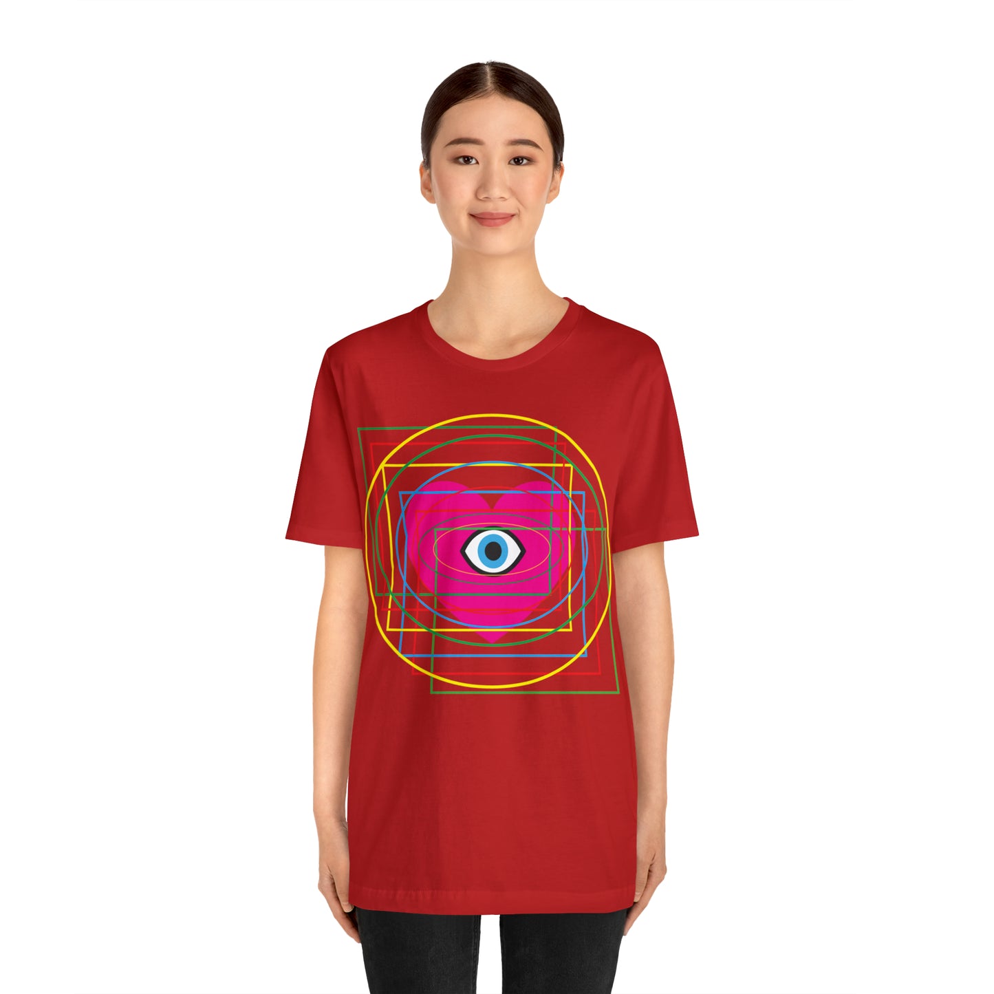 Eye Love in all dimension T-Shirt