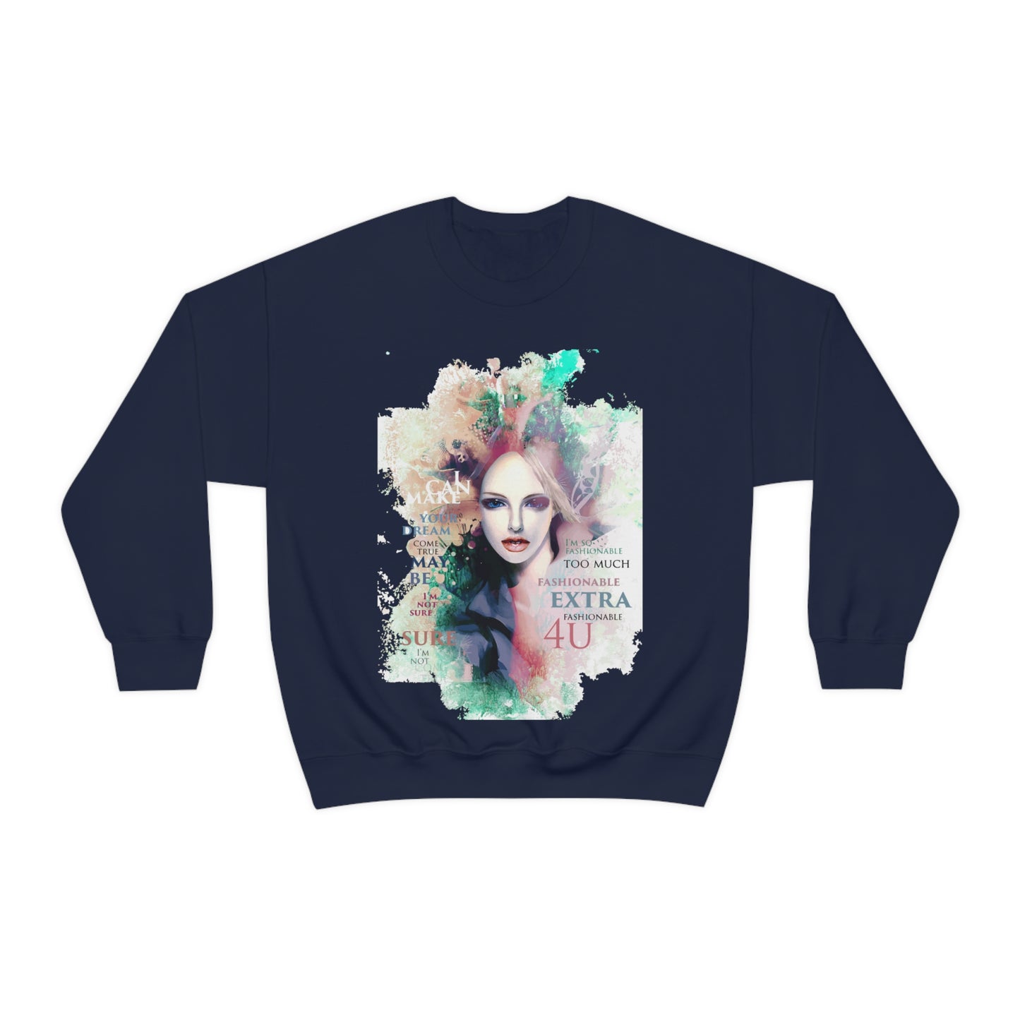 Fashionable Extra Crewneck Sweatshirt