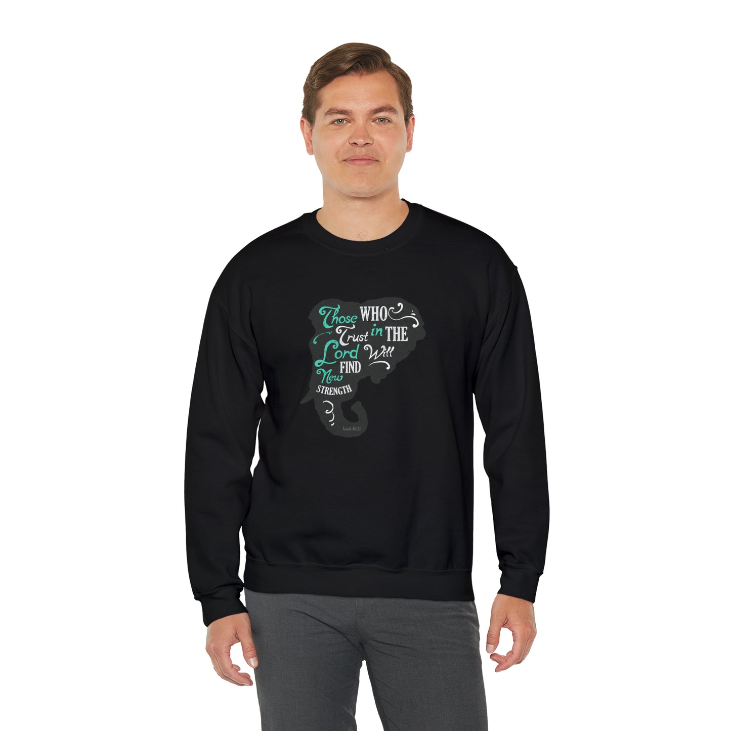 Trust In The Lord Crewneck Sweatshirt