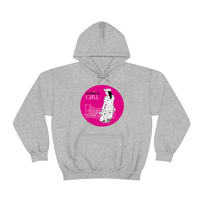 Pink Fashion girl Hoodie