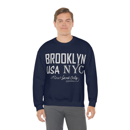 Brooklyn NY USA Crewneck Sweatshirt