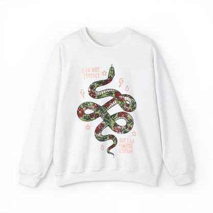 I am not perfect snake Crewneck Sweatshirt