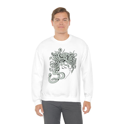 Snake Face Crewneck Sweatshirt