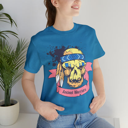 Ancient Warrior Skull Chief T-Shirt