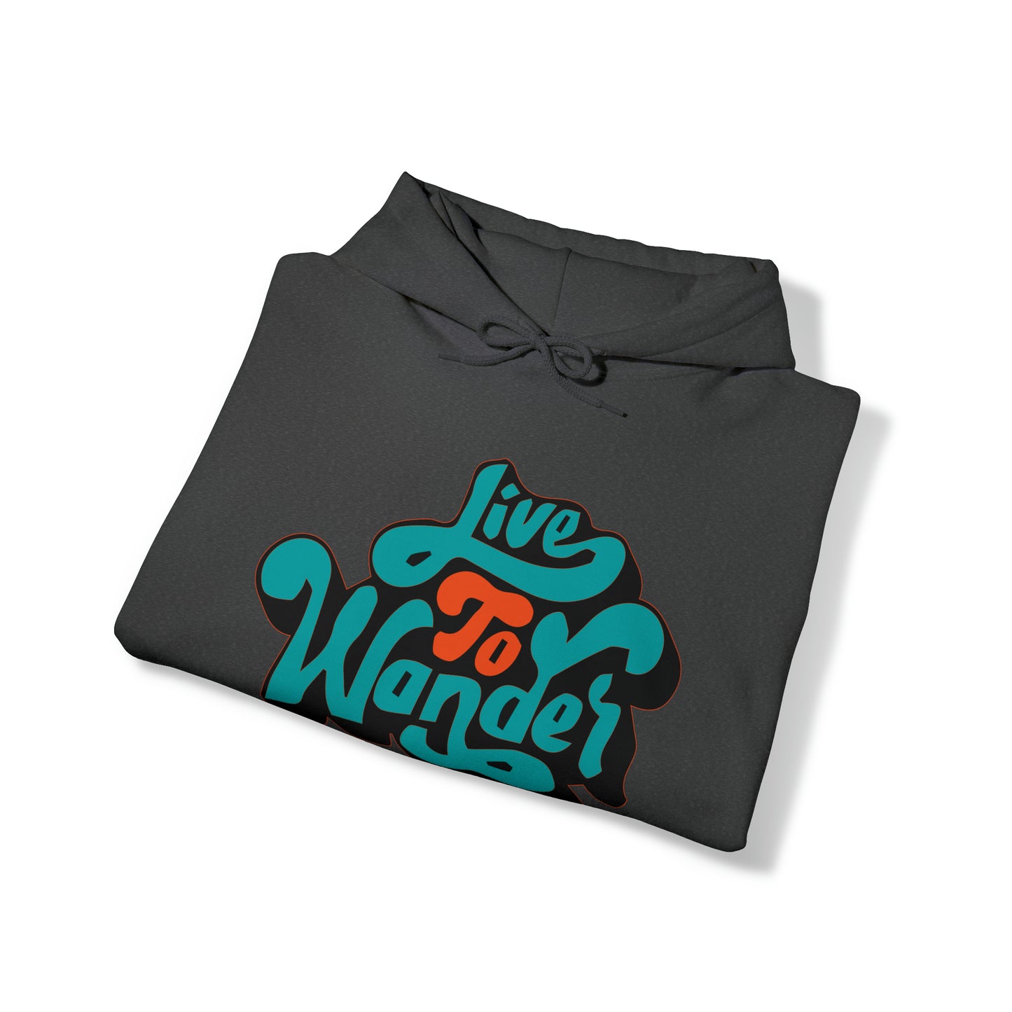 Live to wonder vintage Hoodie