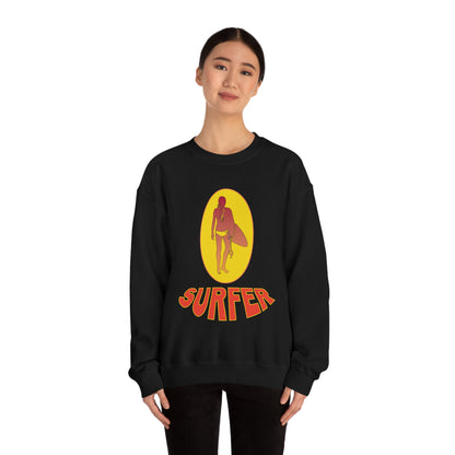 Lady Surfer Crewneck Sweatshirt