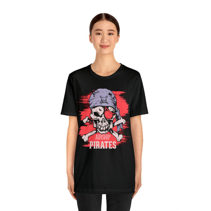 Airship Skull Pirate T-Shirt