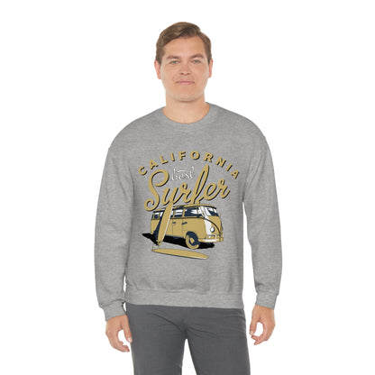 California-Best surfer Crewneck Sweatshirt