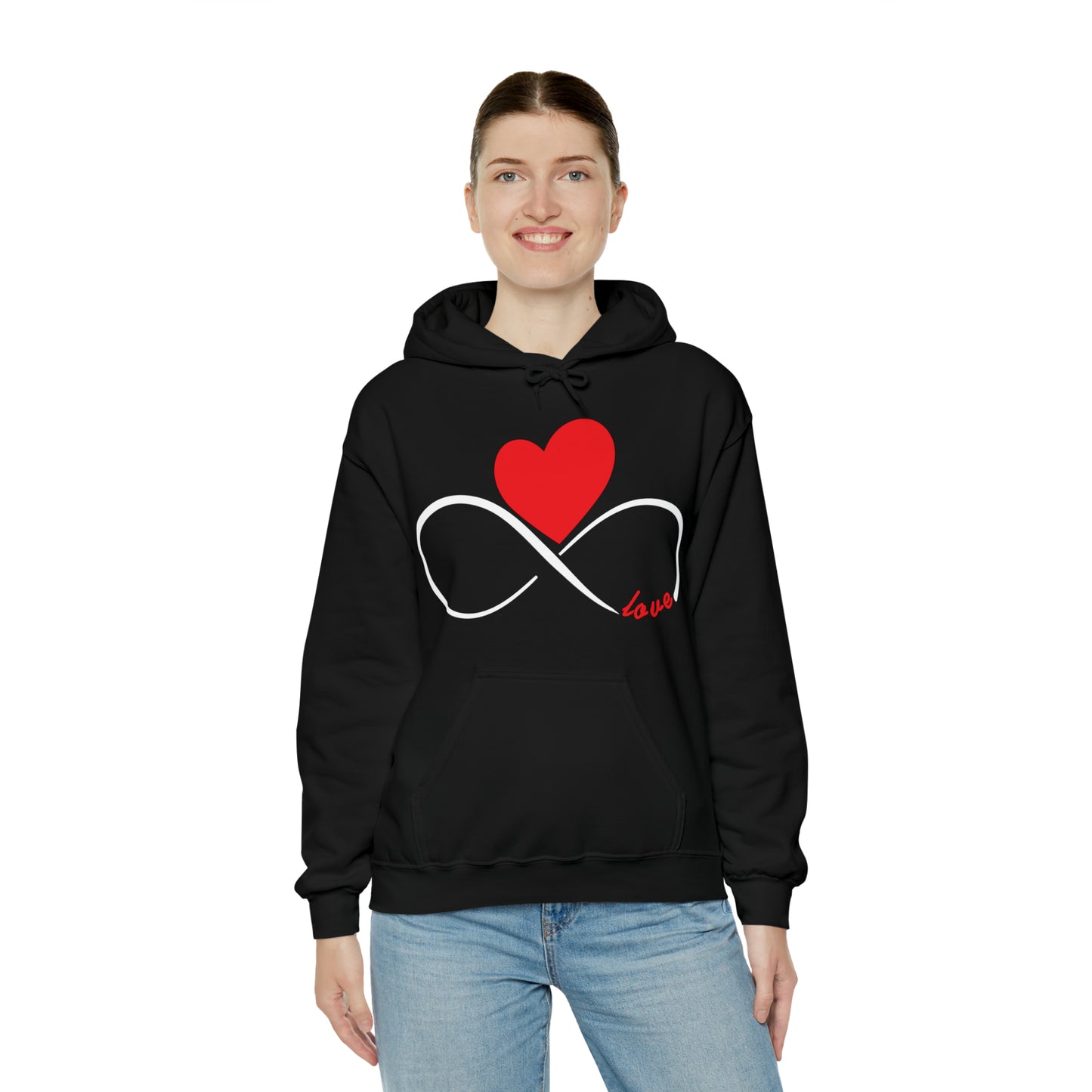 Love Infinity Heart Hoodie