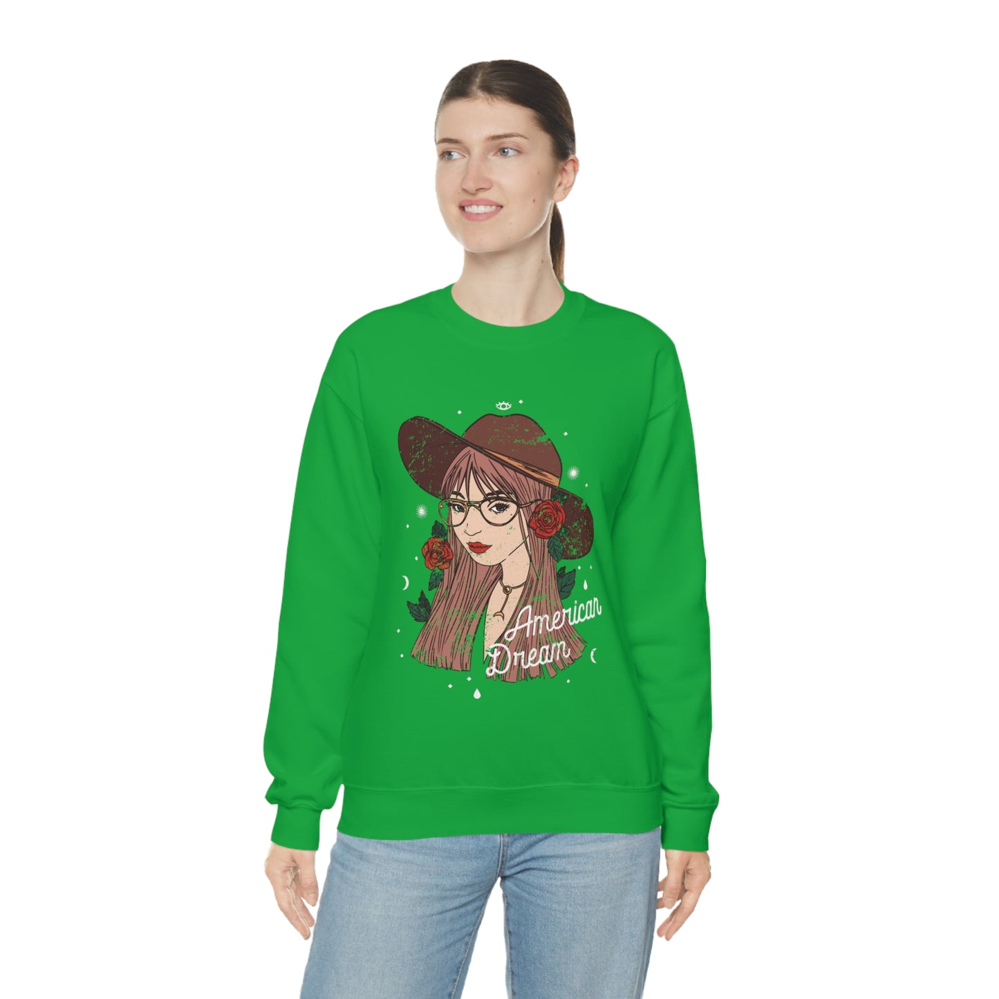 American Dream Woman Crewneck Sweatshirt