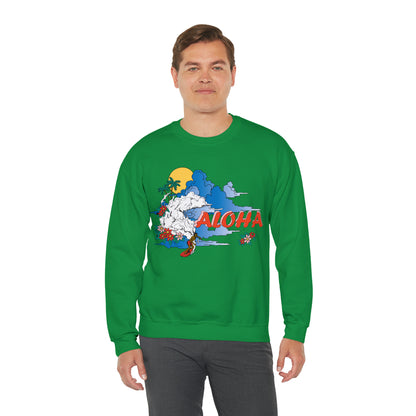 Aloha Vibes Crewneck Sweatshirt