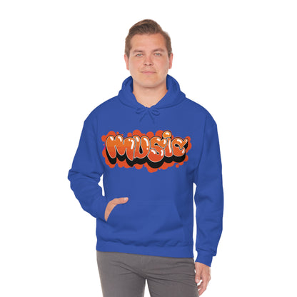 Music graffiti Hoodie