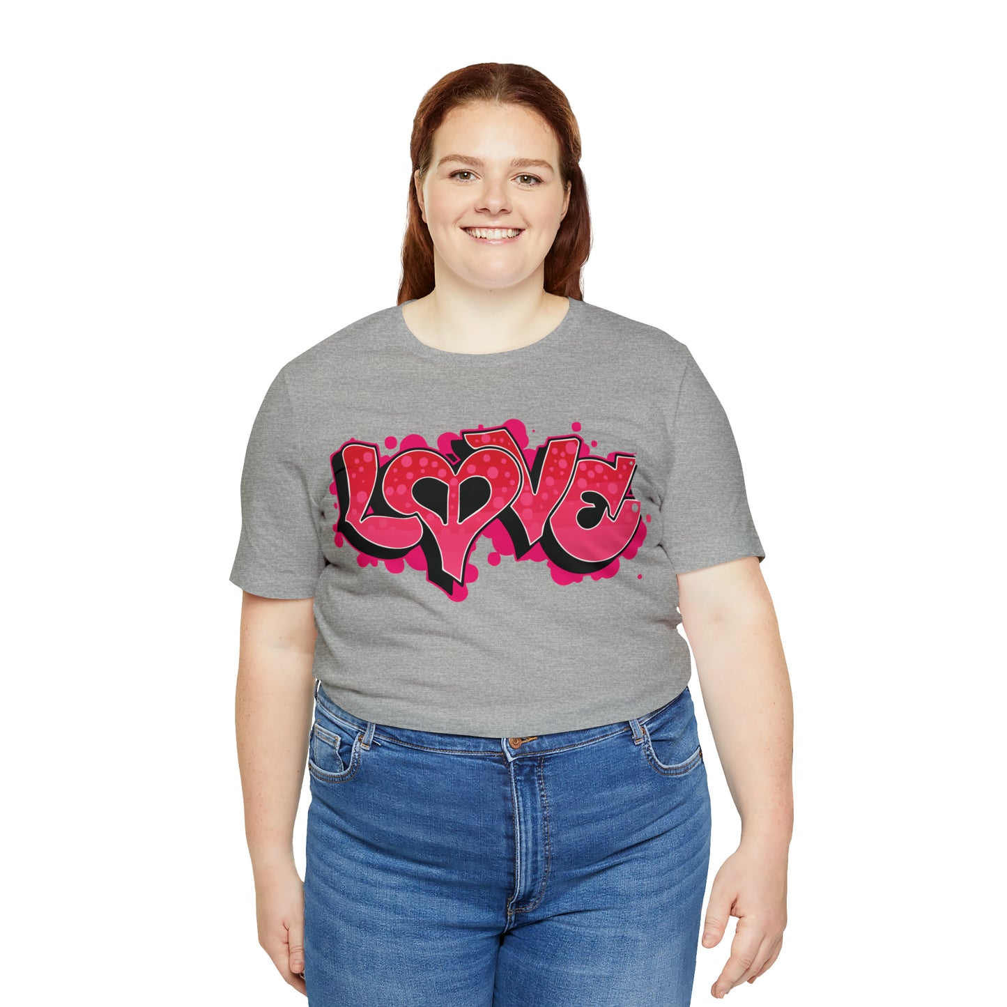 Peace and Love graffiti T-Shirt