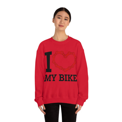 I love my bike Crewneck Sweatshirt